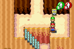 Thirteenth Block in Hoohoo Mountain of Mario & Luigi: Superstar Saga.