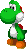 A Green Yoshi in Mario & Luigi: Paper Jam.