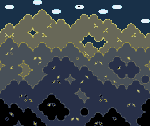 File:SMW Night Forest Background.png