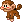 Sprite of an Ukiki from Yoshi Touch & Go