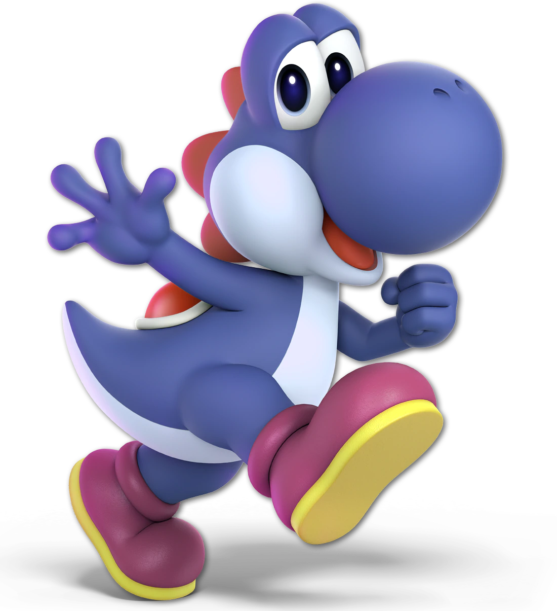 File:Blue Yoshi SSBU.png - Super Mario Wiki, the Mario encyclopedia