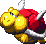 Sprite of Heavy Troopa, from Super Mario RPG: Legend of the Seven Stars.