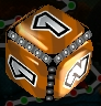 A 1-2 Bowser Dice Block in Mario Party: Island Tour