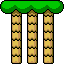 Semisolid Platform in the Super Mario World game style in Super Mario Maker 2