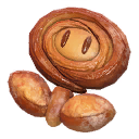 File:SMPJ Gold n Brown Fire Flower.png