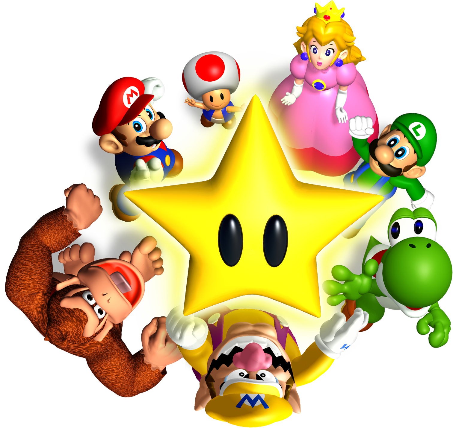 File Star Group Artwork Mario Party png Super Mario Wiki The Mario 