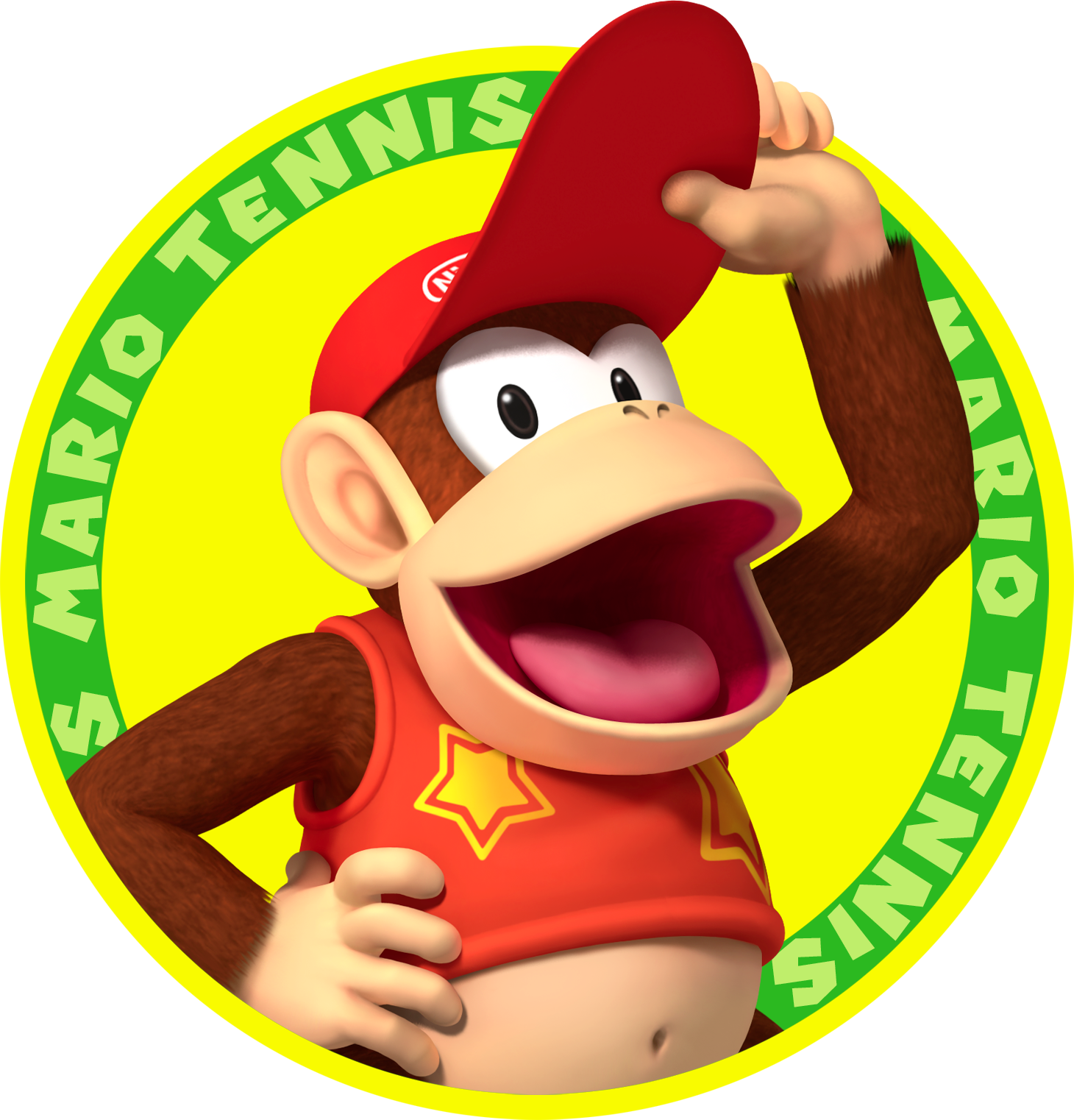 File:Diddy Kong MTO icon artwork.png - Super Mario Wiki, the Mario ...