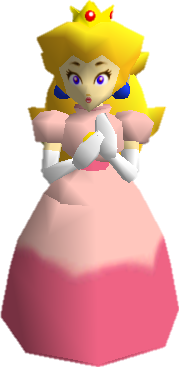 File:SM64 Asset Model Princess Peach.png - Super Mario Wiki, the Mario ...