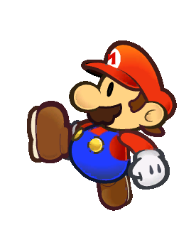File:SPM Mario Kick Unused.png
