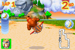 Screenshot of a coin in Diddy Kong Pilot's 2003 build