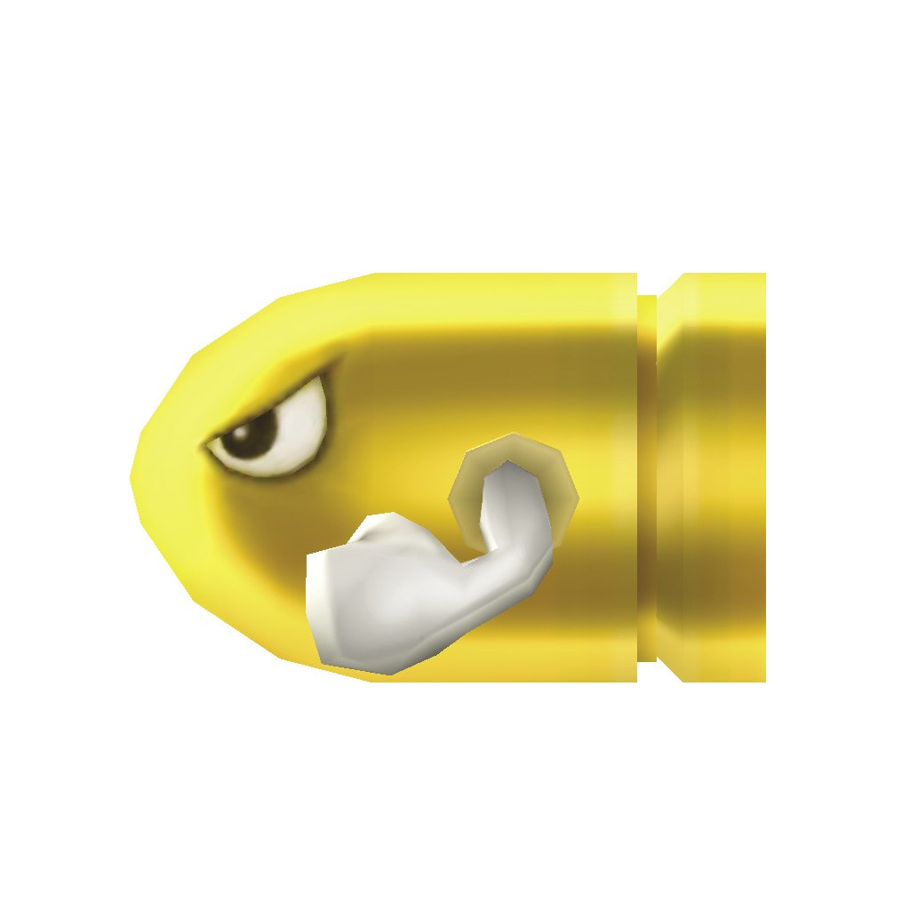 File:Gold Bullet Bill NSMB2 Prima.jpg - Super Mario Wiki, the Mario ...