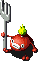 Sprite of Jawful, from Super Mario RPG: Legend of the Seven Stars.