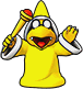 Sprite of Yellow Magikoopa's team image, from Puzzle & Dragons: Super Mario Bros. Edition.