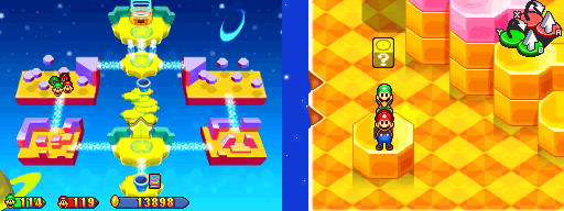 Sixth block in Star Shrine of the Mario & Luigi: Partners in Time.