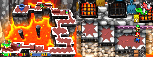 Fifteenth block in Bowser's Castle of the Mario & Luigi: Partners in Time.