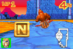 Screenshot of a letter in Diddy Kong Pilot's 2003 build