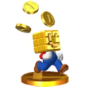 Mario (Gold Block) Mario (With Gold Block)