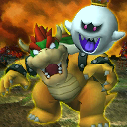 File:King Boo and Bowser Gold frame LM 3DS.png
