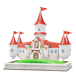File:SMO Peach's Castle Model Souvenir.png