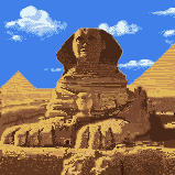 Luigi's photograph of the Sphinx
