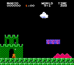 File:Super Mario Bros.glitch world 9-1.png