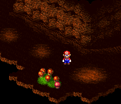 Sixth Mushroom/Amanita in Forest Maze of Super Mario RPG: Legend of the Seven Stars.