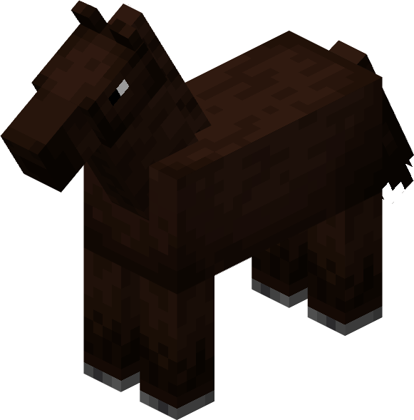 File:Minecraft Horse Darkbrown.png