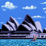 Luigi's photograph of the Sydney Opera