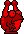 Sprite of a Horned Toady, from Virtual Boy Wario Land.