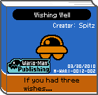 The shelf cover of one of Spitz's comics from WarioWare: D.I.Y. Showcase.