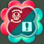 File:Badge AutoSuperMushroomAndAdd!Blocks.jpg