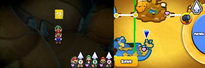Block 53 in Doop Doop Dunes of Mario & Luigi: Paper Jam.