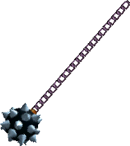 Sprite of a Ball 'N' Chain in Yoshi's Story