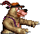 Sprite of Benny from Donkey Kong Country 3: Dixie Kong's Double Trouble!