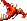 Sprite of a red Klap Trap from Donkey Kong Country for Game Boy Advance