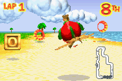 Screenshot of a letter in Diddy Kong Pilot's 2003 build