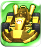 Icon for Gold Mario's Standard Kart in Mario Kart Arcade GP DX