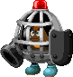 Sprite of a Jailgoon Goomba from Mario & Luigi: Bowser's Inside Story + Bowser Jr.'s Journey