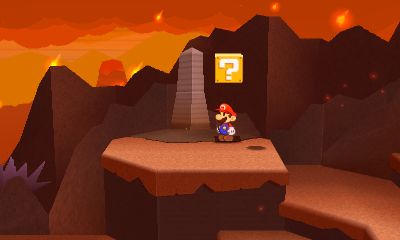 Tenth ? Block in Rugged Road of Paper Mario: Sticker Star.