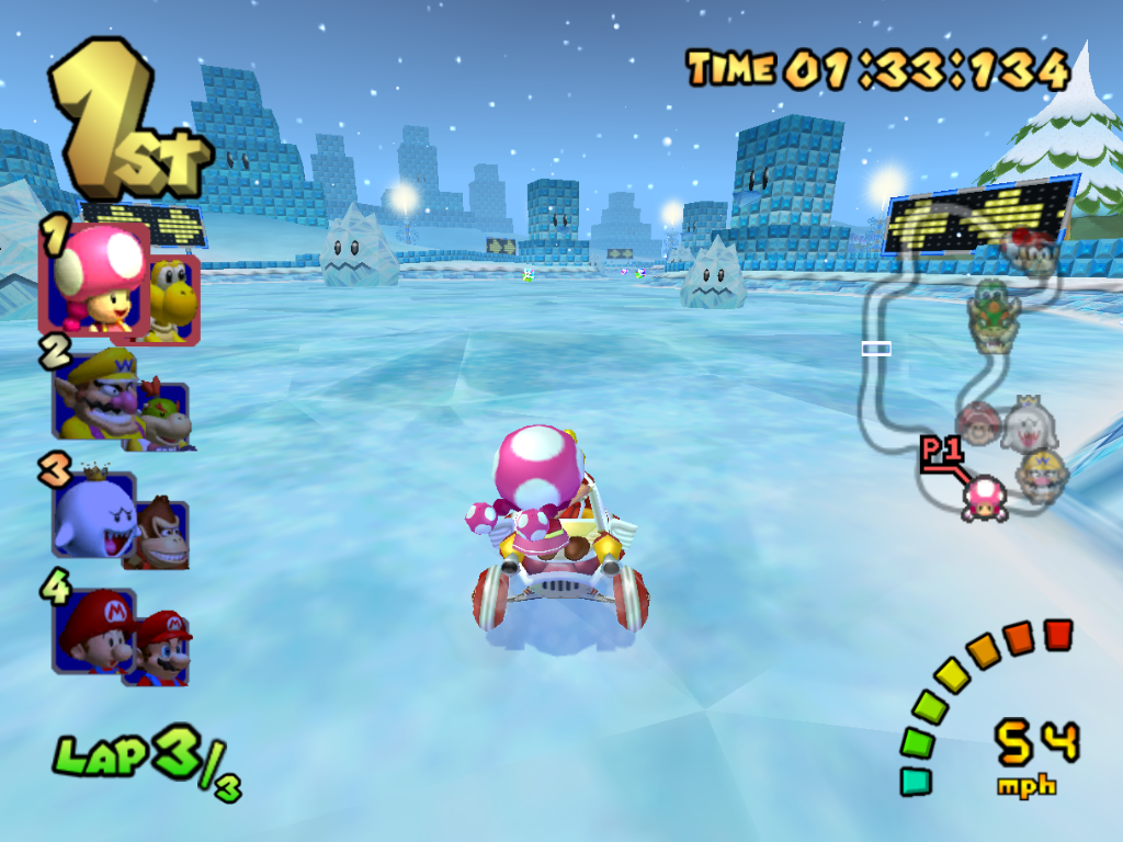 Sherbet Land (Mario Kart: Double Dash!! theme) - Super Mario Wiki, the ...