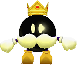 King Bob-omb in Mario Kart DS.