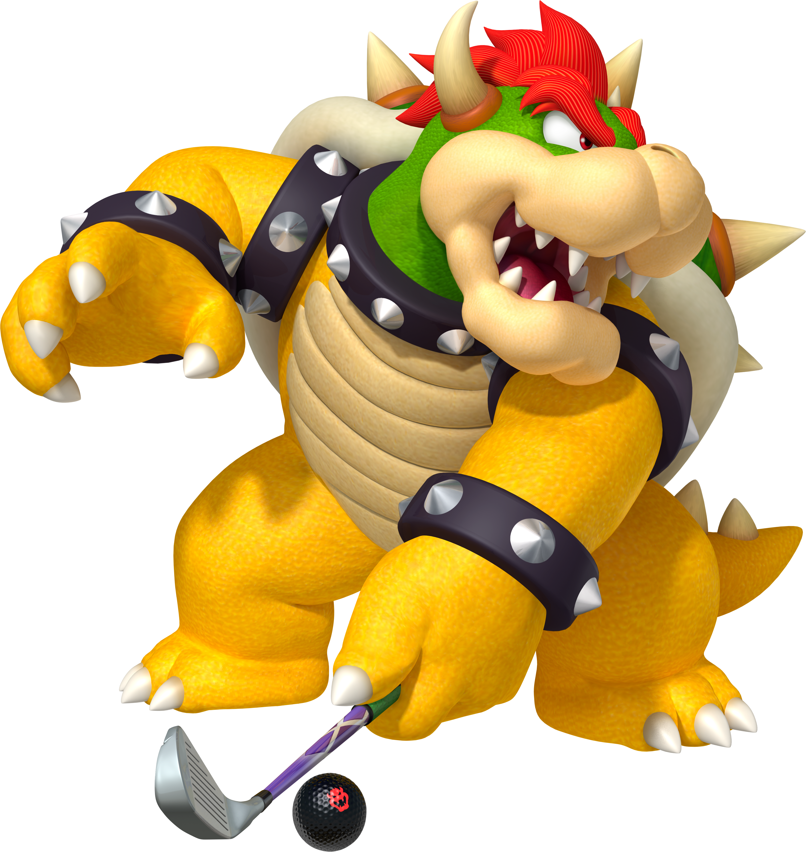 Bowser artwork from Mario Golf: World Tour.