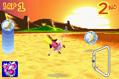 Screenshot of a coin in Diddy Kong Pilot's 2003 build