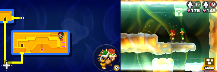 Fifteenth block in Energy Hold of Mario & Luigi: Bowser's Inside Story + Bowser Jr.'s Journey.