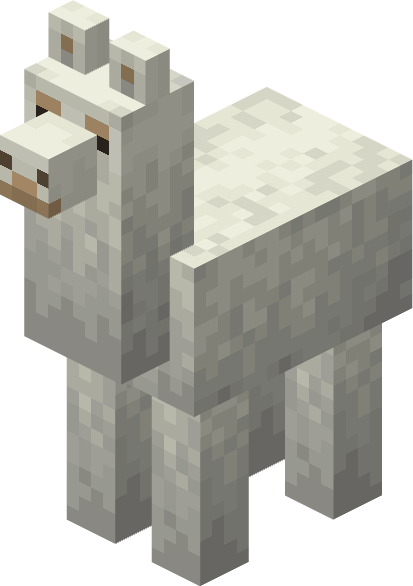 File:Minecraft Llama Gray.png