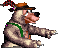 Sprite of Björn from Donkey Kong Country 3: Dixie Kong's Double Trouble!