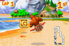 Screenshot of a letter in Diddy Kong Pilot's 2003 build