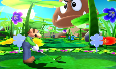 A screenshot of Mario Golf: World Tour