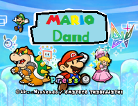 Mario Dand's Start Screen