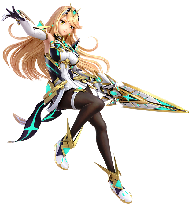 pyra mythra statue